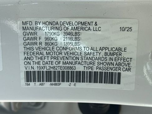 New 2026 Honda Civic Sport image 38