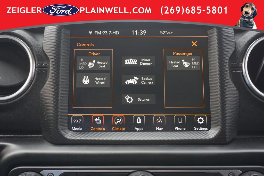 Used 2023 Jeep Wrangler Unlimited Sahara w/ Cold Weather Group AWD/4WD image 20