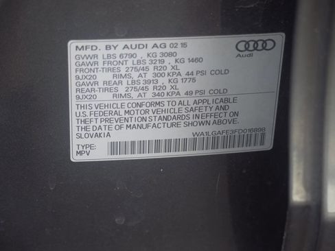 Used 2015 Audi Q7 3.0T Premium Plus w/ Premium Plus Package image 35