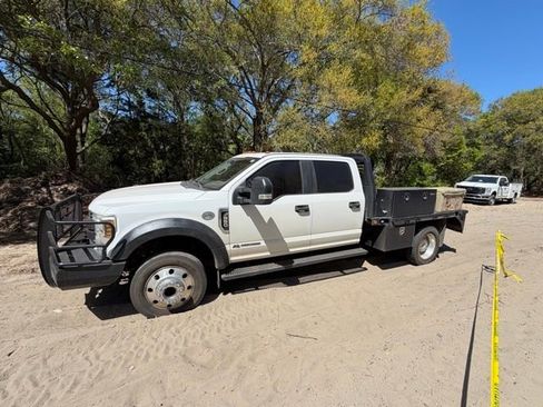 Used 2019 Ford F550 4x4 Crew Cab Super Duty w/ Power Equipment Group image 1