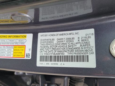 Used 2018 Honda Accord Sport image 35