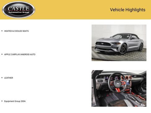 Used 2022 Ford Mustang Premium RWD image 3