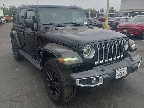 Used 2021 Jeep Wrangler Unlimited Sahara w/ Cold Weather Group image 2