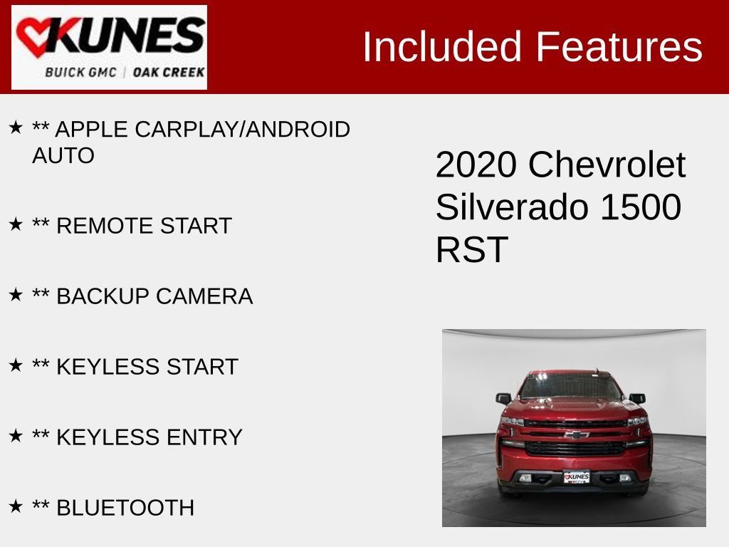Used 2020 Chevrolet Silverado 1500 RST AWD/4WD image 2