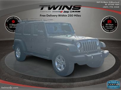 Used 2017 Jeep Wrangler Unlimited Sport w/ Quick Order Package 24S