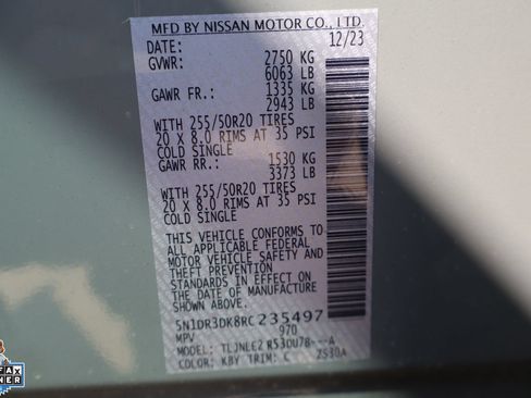 Used 2024 Nissan Pathfinder Platinum w/ Lighting Package (N92) AWD/4WD image 34