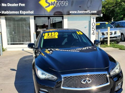 Used 2015 INFINITI Q50 w/ Cargo Package RWD image 4
