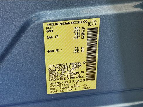 Used 2014 Nissan Leaf S w/ Charge Package image 12