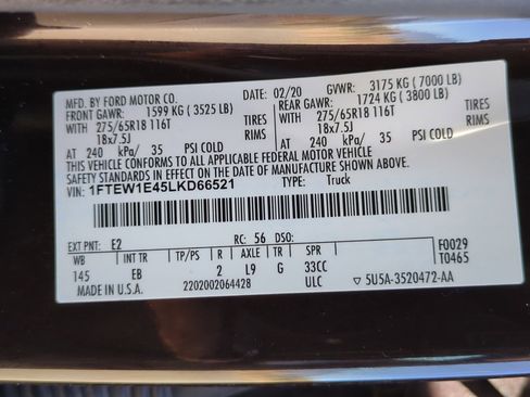 Used 2020 Ford F150 Lariat image 35