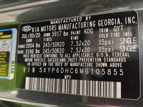 Used 2021 Kia Telluride S AWD/4WD image 33