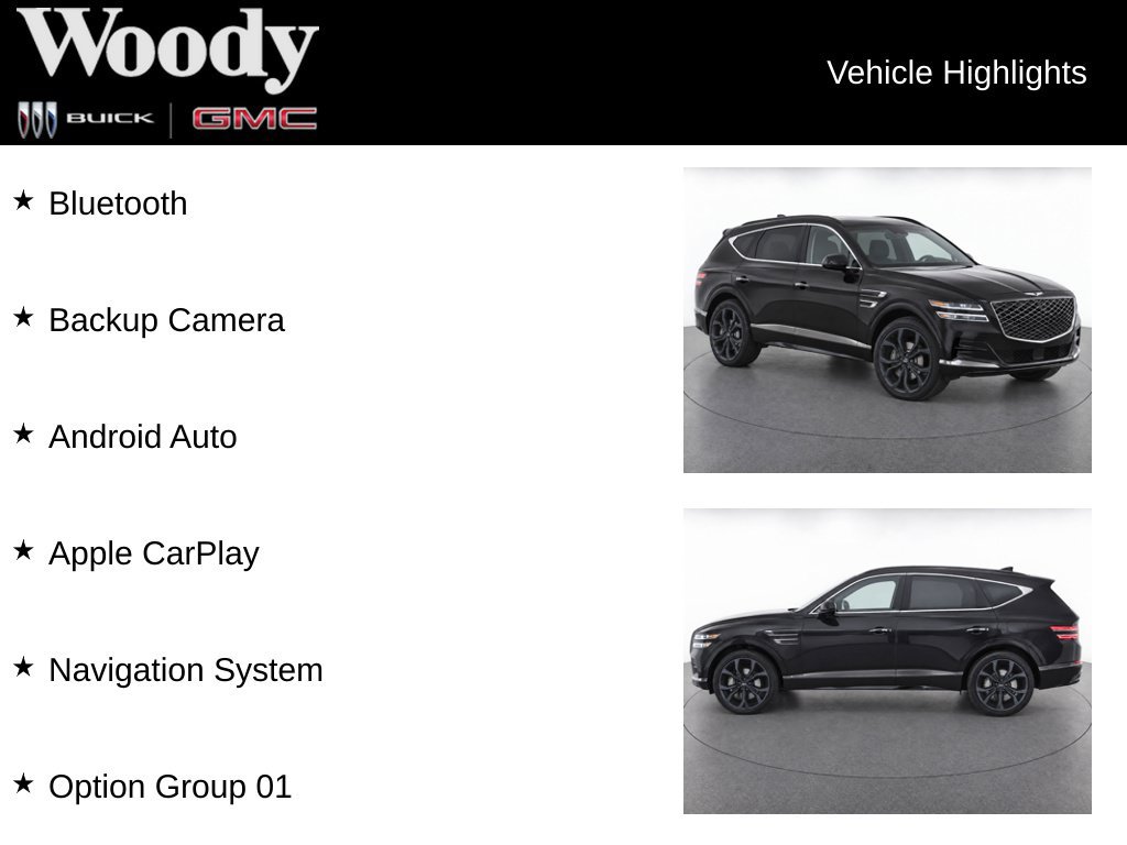 Used 2024 Genesis GV80 3.5T Prestige Signature AWD/4WD image 3