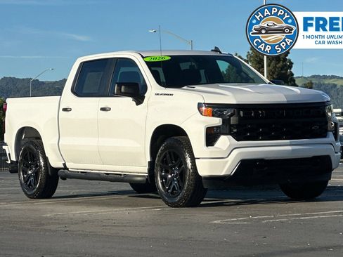 Used 2026 Chevrolet Silverado 1500 Custom w/ Turbomax Blackout Package image 1