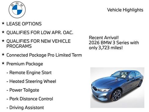 Used 2026 BMW 330i xDrive Sedan w/ Premium Package image 4