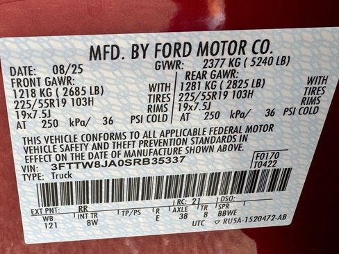 New 2025 Ford Maverick XLT w/ XLT Luxury Package image 42