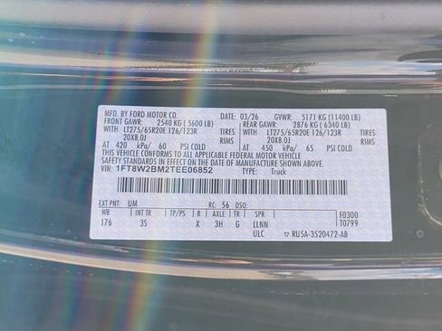 New 2026 Ford F250 XLT AWD/4WD image 14