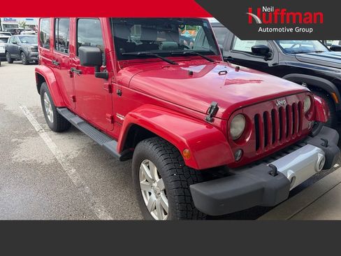 Used 2014 Jeep Wrangler Unlimited Sahara w/ Trailer Tow Group AWD/4WD image 1