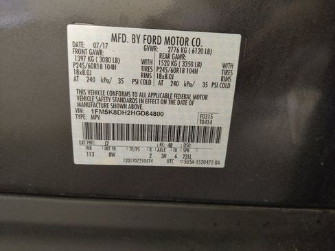 Used 2017 Ford Explorer XLT w/ Class II Trailer Tow Package AWD/4WD image 33
