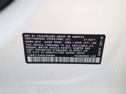 Used 2017 Volkswagen Passat 1.8T SE image 22