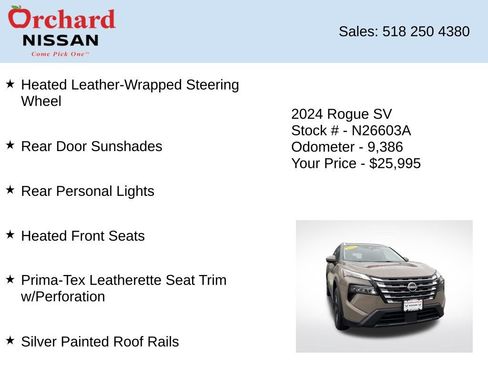 Certified 2024 Nissan Rogue SV w/ SV Premium Package AWD/4WD image 21