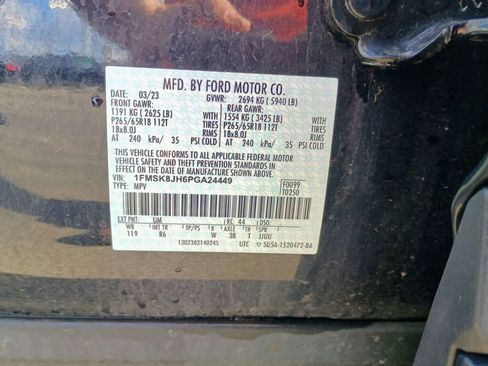 Used 2023 Ford Explorer Timberline image 35