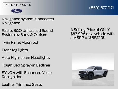 New 2026 Ford F150 Raptor image 25