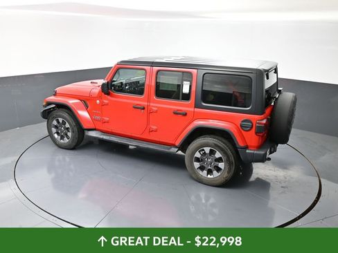 Used 2018 Jeep Wrangler Unlimited Sahara w/ Dual Top Group image 48