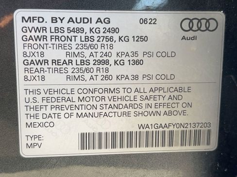 Certified 2022 Audi Q5 2.0T Premium image 19