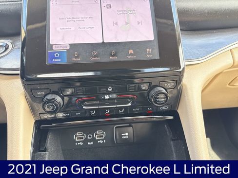Used 2021 Jeep Grand Cherokee L Limited AWD/4WD image 24