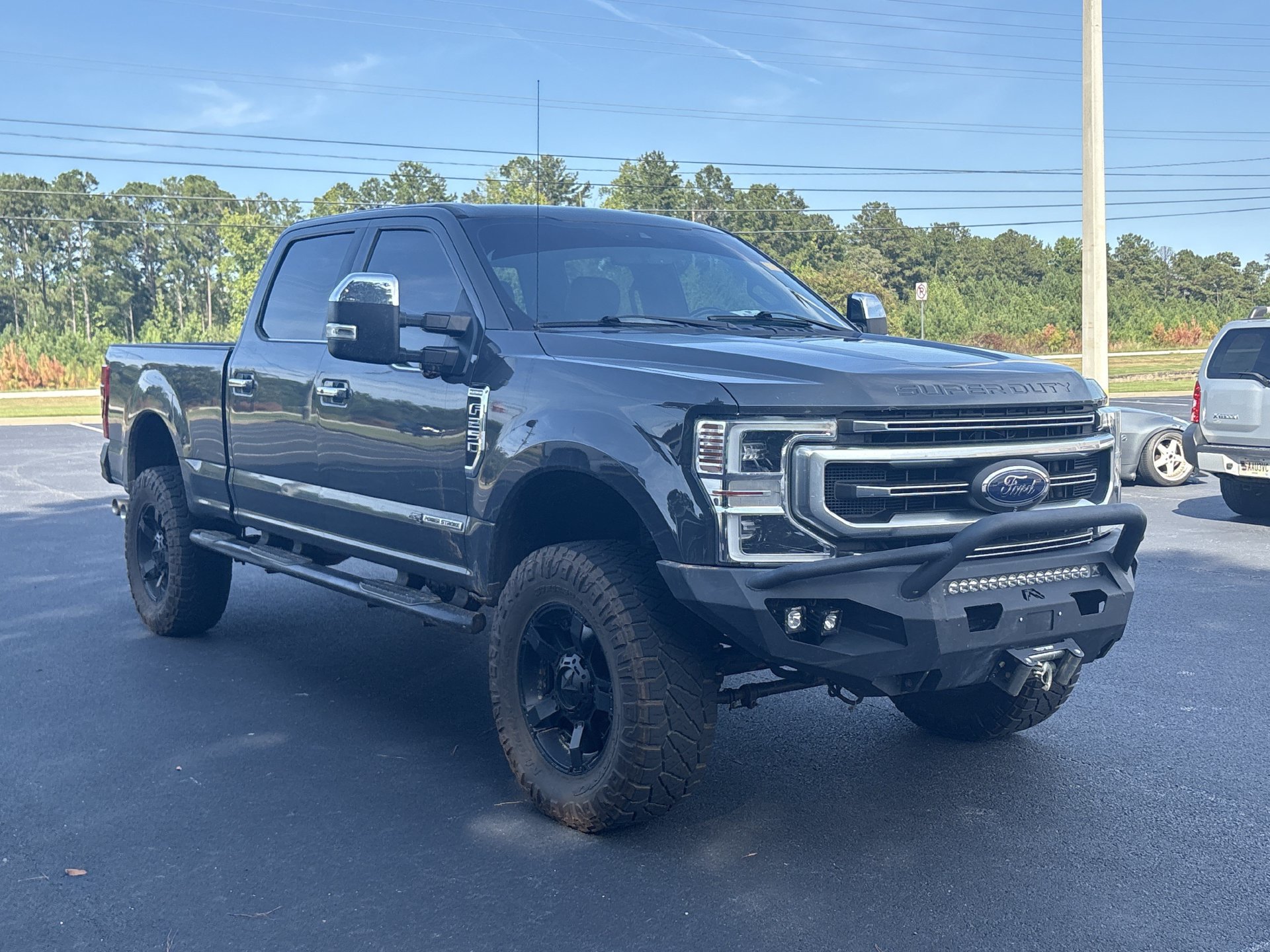 Used 2021 Ford F250 Platinum w/ FX4 Off-Road Package AWD/4WD image 23