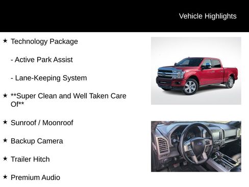 Used 2018 Ford F150 Platinum w/ Technology Package image 6