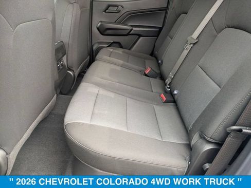 New 2026 Chevrolet Colorado W/T w/ WT Custom Package AWD/4WD image 21