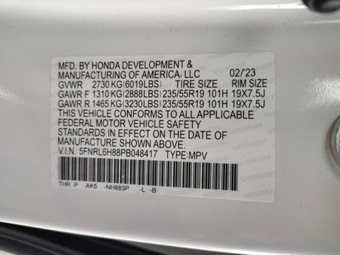 Used 2023 Honda Odyssey Touring image 25