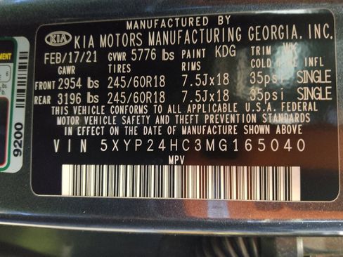 Used 2021 Kia Telluride LX image 33