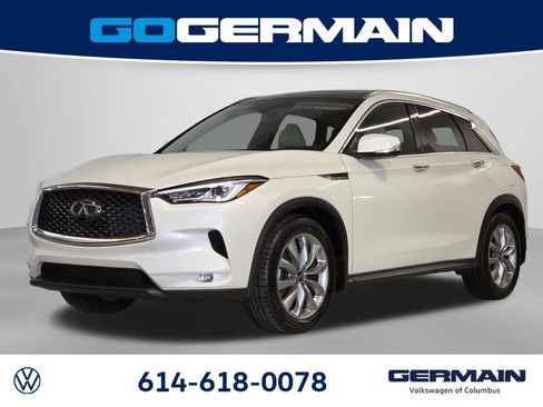 Used 2021 INFINITI QX50 Luxe w/ Cargo Package AWD/4WD image 1