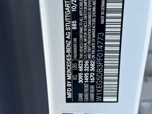 Certified 2023 Mercedes-Benz EQE AMG 4MATIC Sedan image 18