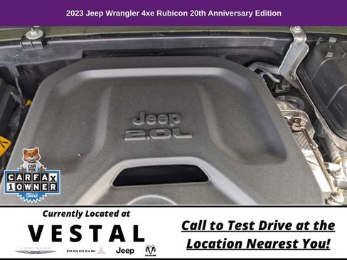 Used 2023 Jeep Wrangler Unlimited Rubicon 4xe AWD/4WD image 7