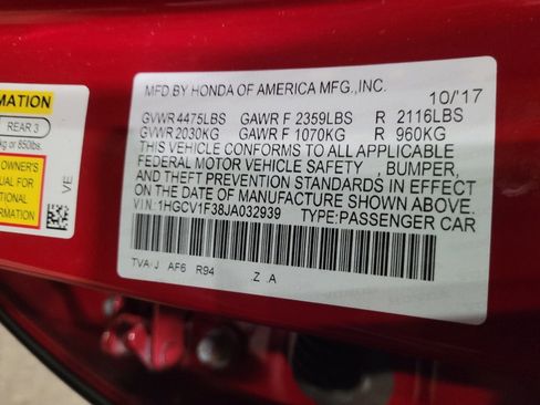 Used 2018 Honda Accord Sport image 33