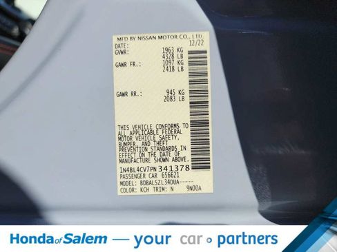 Used 2023 Nissan Altima 2.5 SR image 21