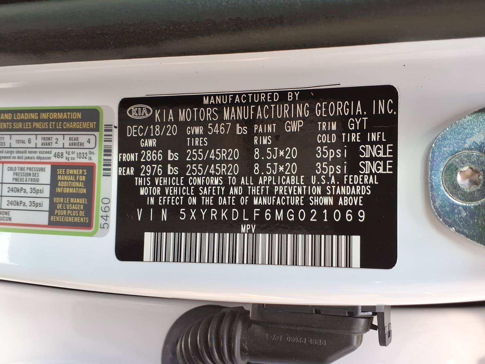 Used 2021 Kia Sorento SX AWD/4WD image 30