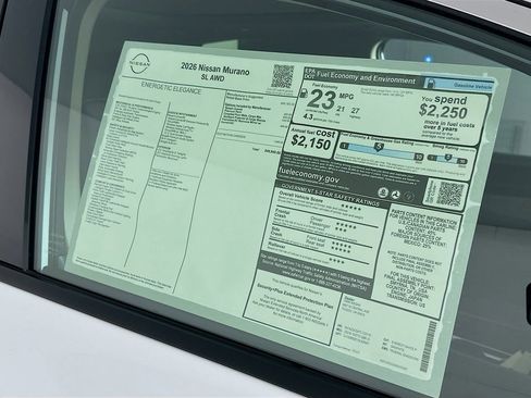New 2026 Nissan Murano SL image 13