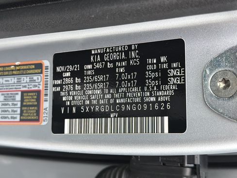 Used 2022 Kia Sorento LX AWD/4WD image 31