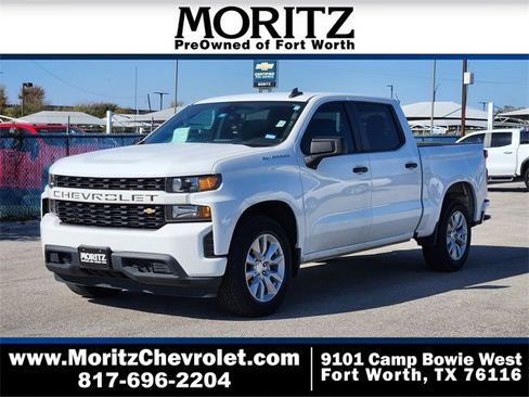 Certified 2022 Chevrolet Silverado 1500 Custom w/ LPO, Dark Essentials Package image 1