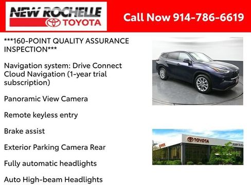 Certified 2024 Toyota Highlander Limited AWD/4WD image 6