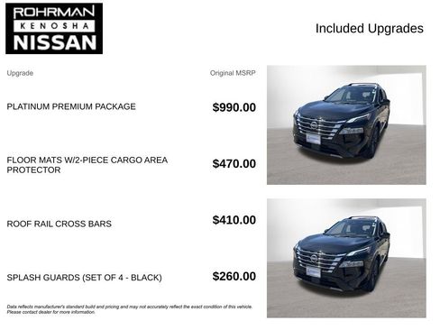 Used 2025 Nissan Rogue Platinum w/ Platinum Premium Package AWD/4WD image 4