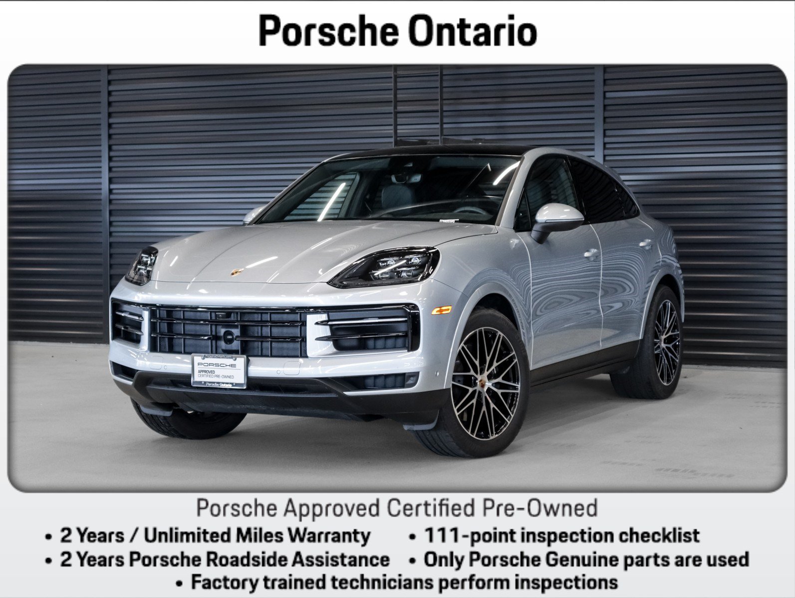 Certified 2026 Porsche Cayenne Coupe AWD/4WD image 1