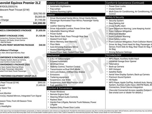 Used 2020 Chevrolet Equinox Premier AWD/4WD image 13