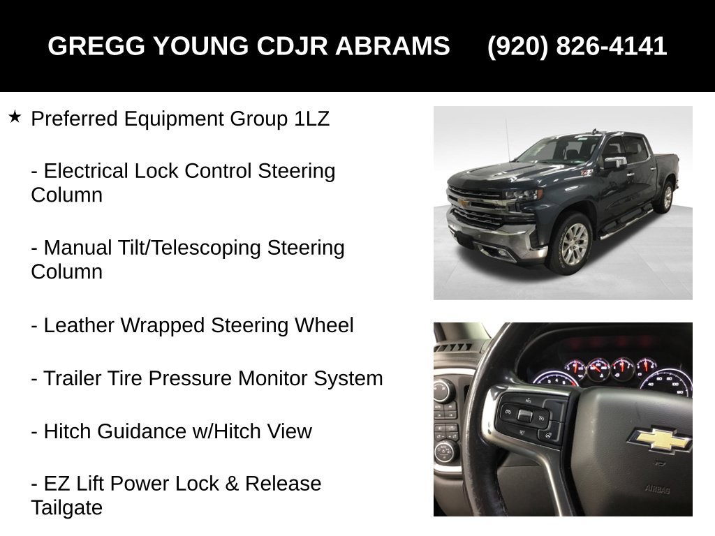 Used 2019 Chevrolet Silverado 1500 LTZ AWD/4WD image 31