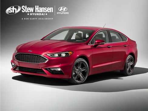 Used 2018 Ford Fusion SE w/ Fusion SE Technology Package FWD image 1