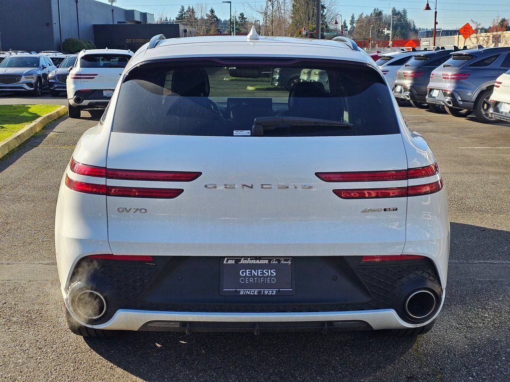 Certified 2025 Genesis GV70 3.5T Sport w/ Sport Prestige Package AWD/4WD image 6