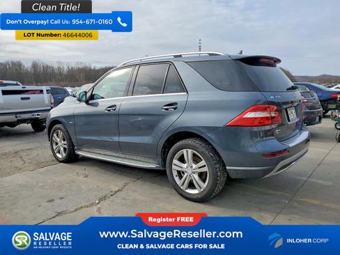 Used 2012 Mercedes-Benz ML 350 4MATIC image 3